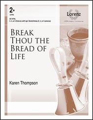 Break Thou the Bread of Life Handbell sheet music cover Thumbnail